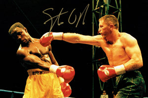 Steve "The Celtic Warrior" Collins - 12 x 8 Autographed Picture