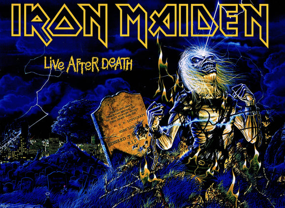 Bruce Dickinson - Iron Maiden 16 x 12 Autographed Photograph