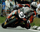 John McGuinness - Bungalow - TT 2007 - 10 x 8 Autographed Picture