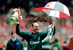 Bruce Grobbelaar - Liverpool - 1992 F.A.Cup Winner - 12 x 8 Autographed Picture