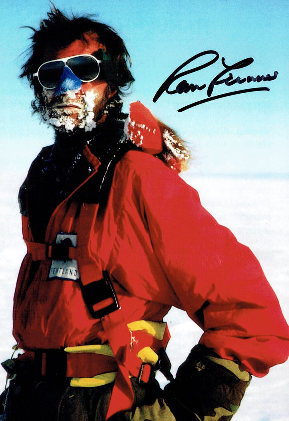 Sir Ranulph Fiennes - Everest 2 - 12 x 8 Autographed Picture
