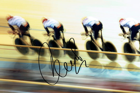 Peter Kennaugh - Team GB - 16 x 12 Autgraphed Picture