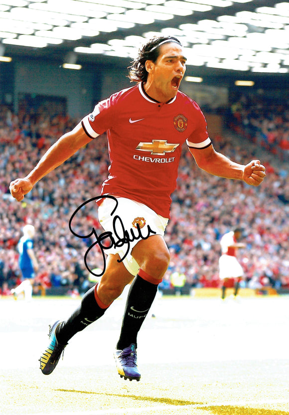 Ramadel Falco - Manchester United - 12 x 8 Autographed Picture