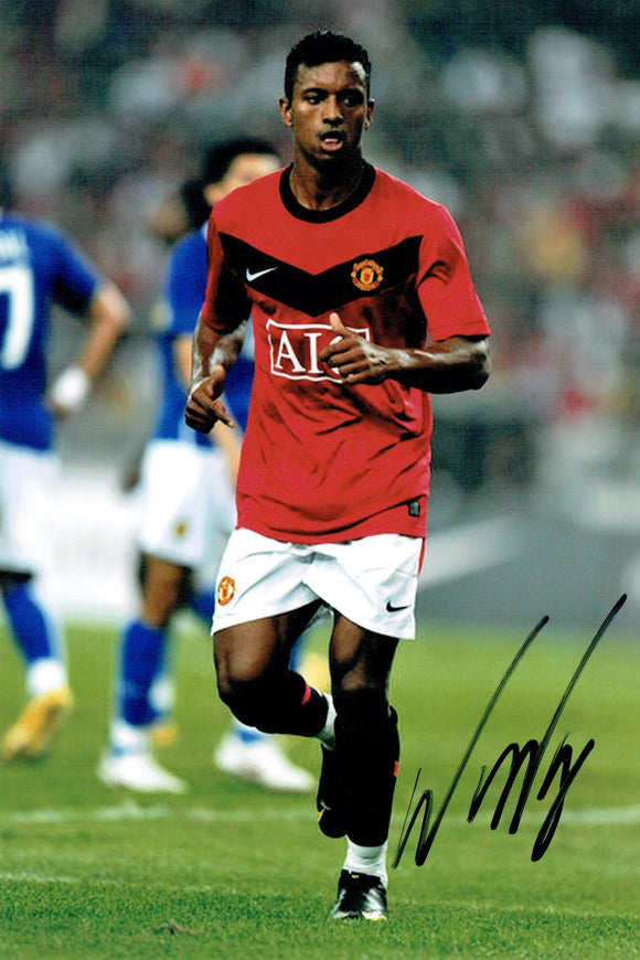 Nani - Manchester United - 9 x 7 Autographed Picture