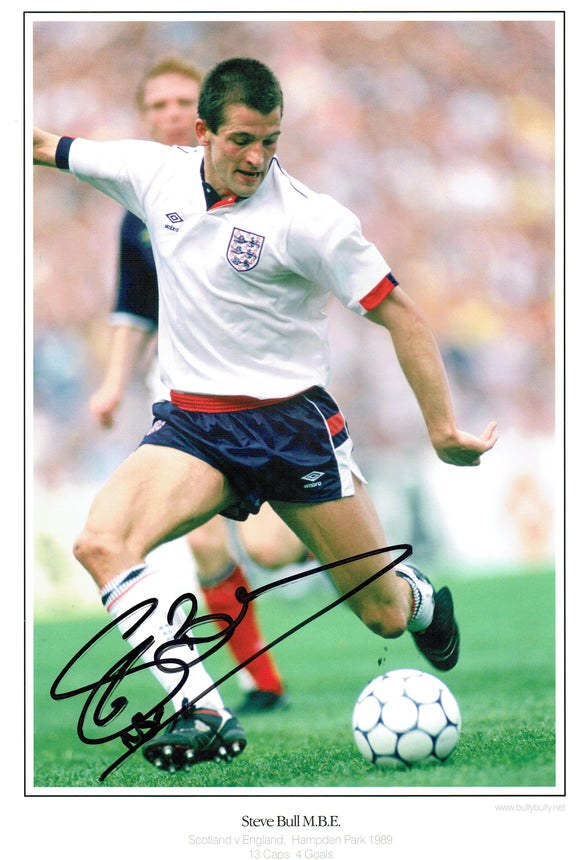 Steve Bull - England - 16 x 12 Autographed Picture