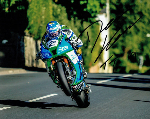 Dean Harrison - Ballagarey - TT 2019 - 16 x 12 Autographed Picture