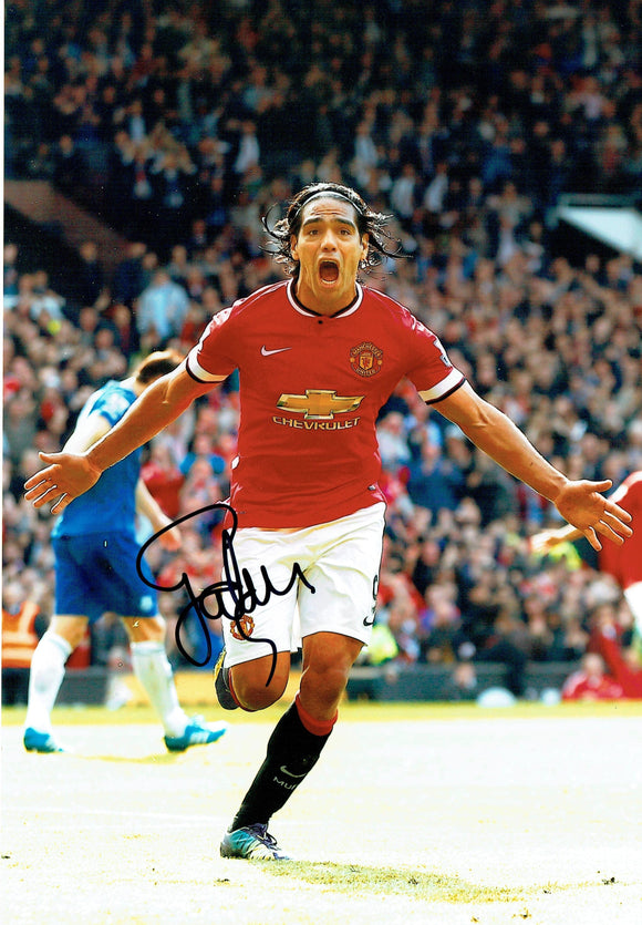 Ramadel Falco - Manchester United - 12 x 8 Autographed Picture
