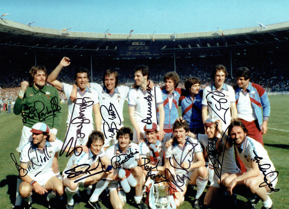 West Ham - 1980 F.A. Cup Winners - 16 - 12 Autographed Picture