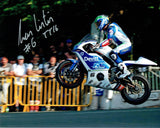 Ivan Linton - Ballaugh Bridge - TT 2016 - 16 x 12 Autographed Picture