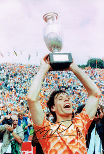 Marco Van Basten - Holland - 12 x 8 Autographed Picture
