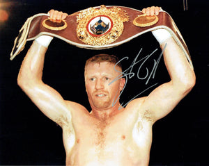 Steve "The Celtic Warrior" Collins - 12 x 8 Autographed Picture
