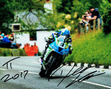 Dean Harrison - Glen Moar Garage - TT 2017 - 10 x 8 Autographed Picture