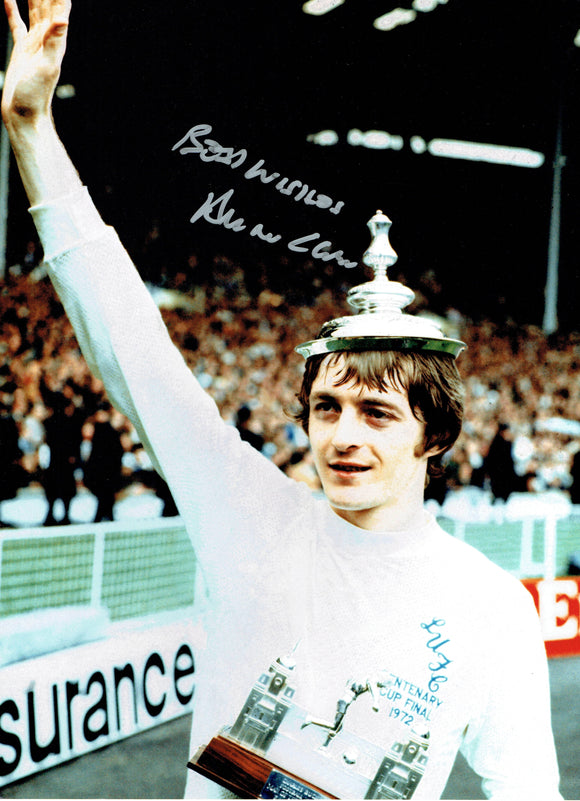 Allan Clarke - Leeds United - 1972 F.A.Cup Final - 16 x 12 Autographed Picture