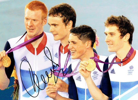 Peter Kennaugh - Team GB - 16 x 12 Autgraphed Picture