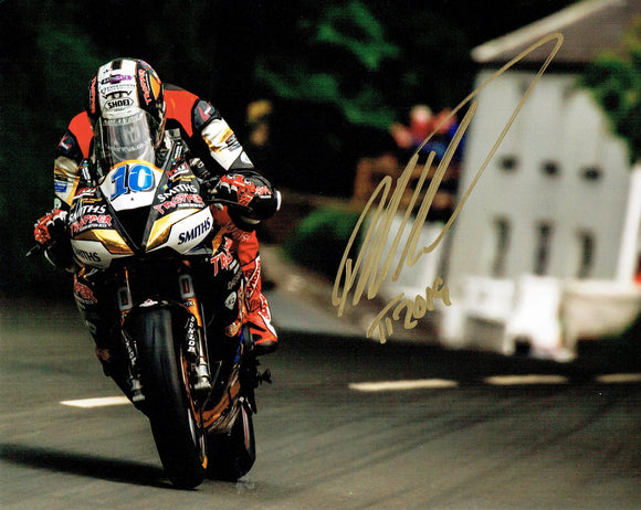 Peter Hickman - Bishops Court - TT 2019 - 16 x 12 Autographed Picture