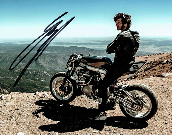 Guy Martin - Pikes Peak 4 - 2014 - 10 x 8 Autographed Picture