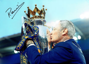 Claudio Ranieri - Leicester City - 16  x 12 Autographed Picture