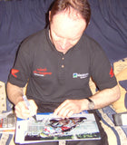 Ian Lougher - Braddan Bridge - TT 2005 - 12 x 8 Autographed Picture