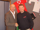Sammy McIlroy - Manchester United - Mounted 12 x 8 Autographed Picture