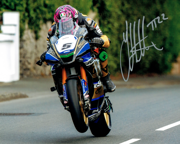 James Hillier - Ballagarey - TT 2022 - 16 x 12 Autographed Picture