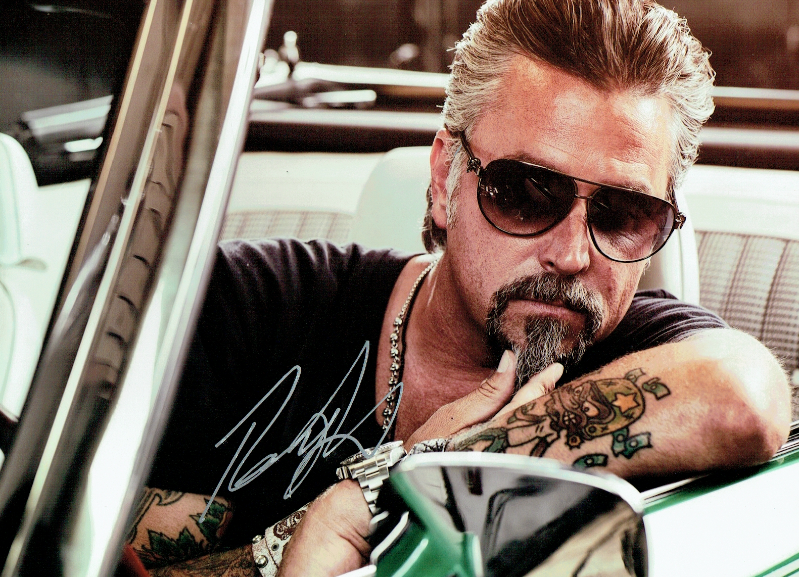 Richard Rawlings - Gas Monkey - 16 x 12 Autographed Picture ā Extreme-AG.com
