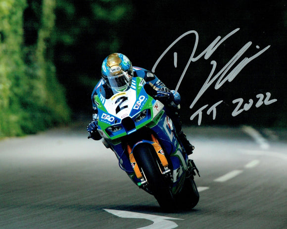 Dean Harrison - Glen Helen - TT 2022 - 10 x 8 Autographed Picture