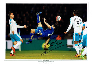 Singhi - Leicester City F.C. - 16 x 12 Autgraphed Picture
