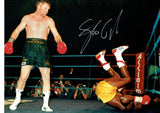 Steve "The Celtic Warrior" Collins - 12 x 8 Autographed Picture