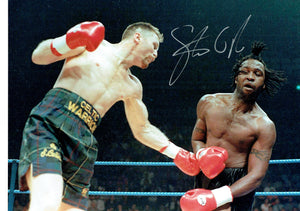 Steve "The Celtic Warrior" Collins - 12 x 8 Autographed Picture