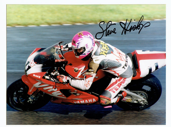 Steve Hislop - British Superbikes - Virgin Mobile Yamaha RZF R1 - 16 x 12 Autographed Picture