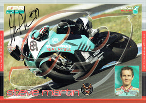 Steve Martin - World Superbikes - 12 x 8 Autographed Print