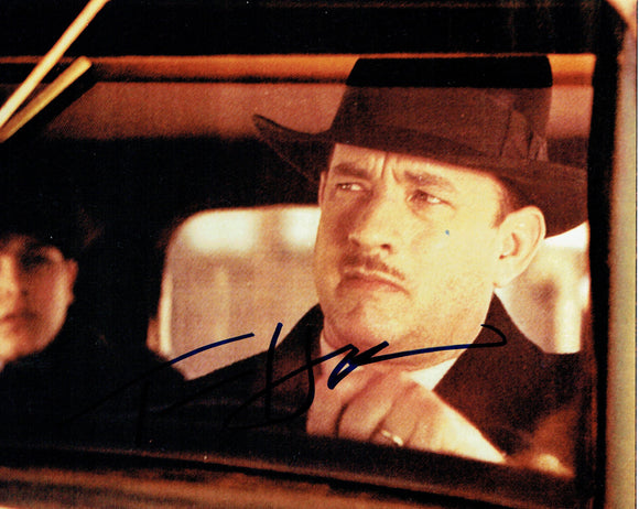Tom Hanks - Road to predition - 10 x 8 Autographed Picture