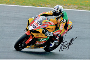 Tommy Hill - British Superbikes - 2011 - 12 x 8 Autographed Picture