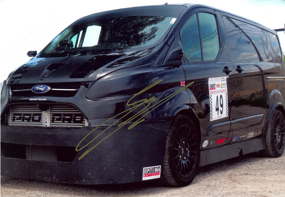 Guy Martin - Transit Van - Speed - 12 x 8 Autographed Picture