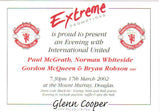 Norman Whiteside, Arthur Albiston & Paul McGrath - Manchester United - 9 x 6  Autographed Picture