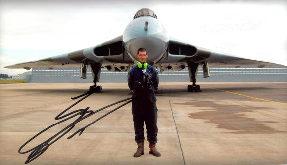 Guy Martin - Vulcan Bomber 2 - Speed - 12 x 8 Autographed Picture