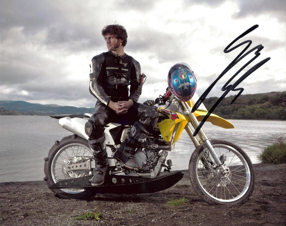 Guy Martin - Aqua Bike - Speed - 10 x 8 Autographed Picture