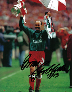 Bruce Grobbelaar - Liverpool - 1992 F.A.Cup Winner - 12 x 8 Autographed Picture