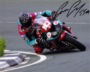 Conor Cummins - Gooseneck - TT 2009 - 12 x 8 Autographed Picture