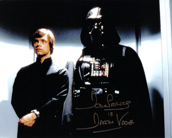 Dave Prowse - Darth Vader - Star Wars - 10 x 8 Autographed Picture