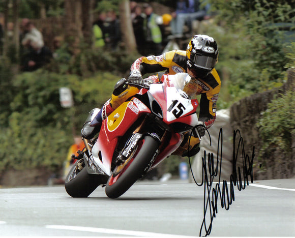 Guy Martin - Union Mills - TT 2005 - 16 x 12 Autographed Picture