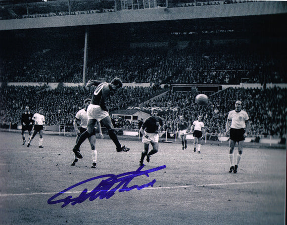 Geoff Hurst - 1966 World Cup Final - 10 x 8 Autographed Picture