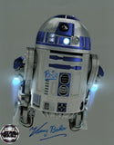 Kenny Baker - Star Wars - R2D2 - 10 x 8 Autographed Picture