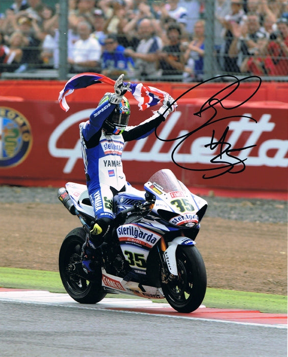 Cal Crutchlow - World Superbikes - 10 x 8 Autographed Picture