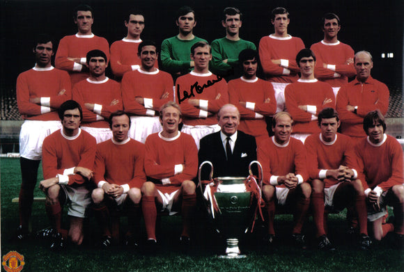 Paddy Crerand - Manchester United - 12 x 8 Autographed Picture