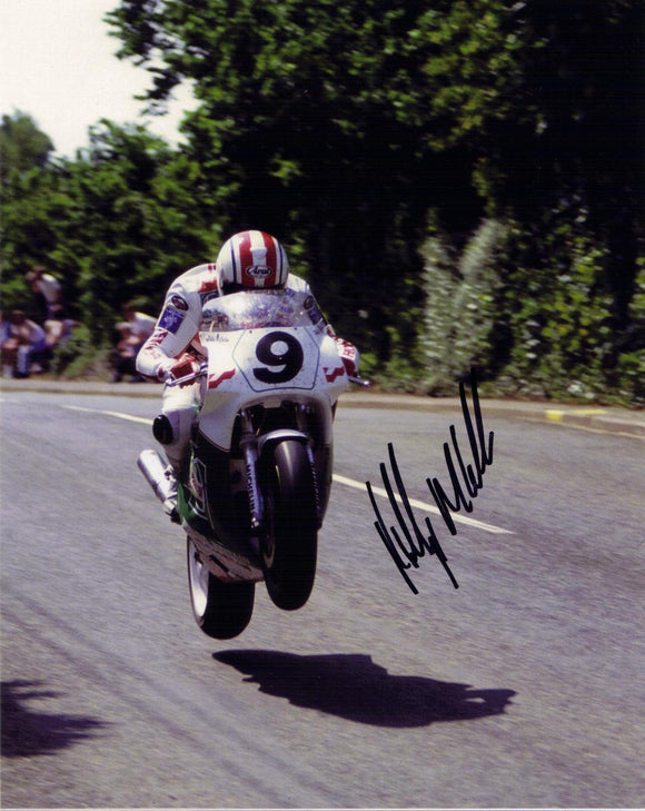 Philip McCallen - Ballacrie - TT 1992 - 10 x 8 Autographed Picture