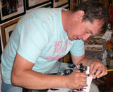 John McGuinness - Start Line - TT 2007 - 10 x 8 Autographed Picture