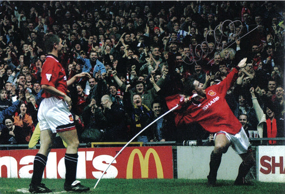 Lee Sharpe - Manchester United - 12 x 8 Autographed Picture